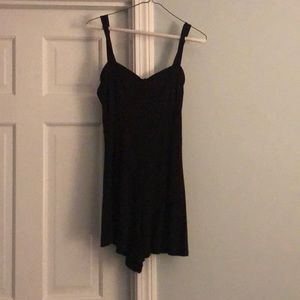 Small, black romper